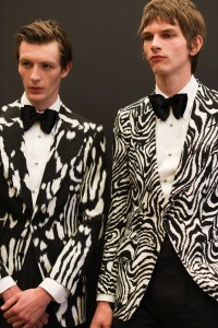 Backstage at Tom Ford RTW Fall 2020