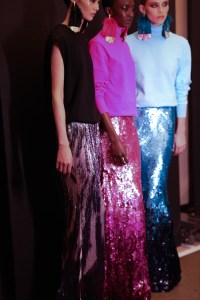 Backstage at Tom Ford RTW Fall 2020