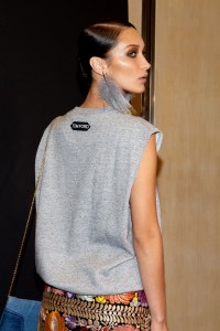 Backstage at Tom Ford RTW Fall 2020