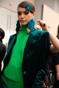 Backstage at Tom Ford RTW Fall 2020