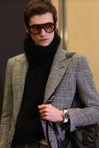 Backstage at Tom Ford RTW Fall 2020