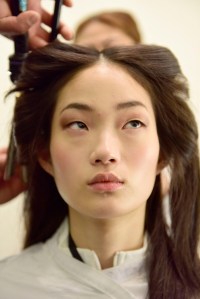 Backstage at Tory Burch RTW Fall 2020