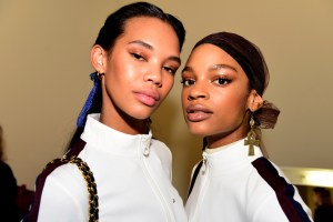 Backstage at Tory Burch RTW Fall 2020