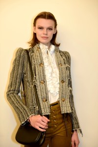 Backstage at Tory Burch RTW Fall 2020