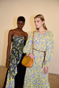 Backstage at Tory Burch RTW Fall 2020
