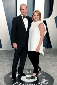 John Molner and Katie Couric
