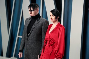 Marilyn Manson and Lindsay Usich