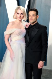 Lucy Boynton and Rami Malek