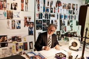 William Ivey Long in his studio in New York City.