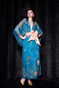 Zandra Rhodes Presentation RTW Fall 2020, photographed in London on 18 February 2020