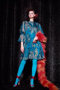 Zandra Rhodes Presentation RTW Fall 2020, photographed in London on 18 February 2020