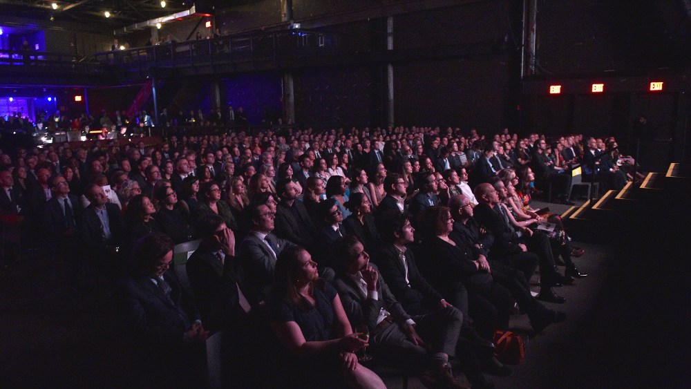 NEW YORK, NY - MARCH 14:  A view of guests attending the Ellie Awards 2019 at Brooklyn Steel on March 14, 2019 in New York City.  (Photo by Bryan Bedder/Getty Images for ASME)