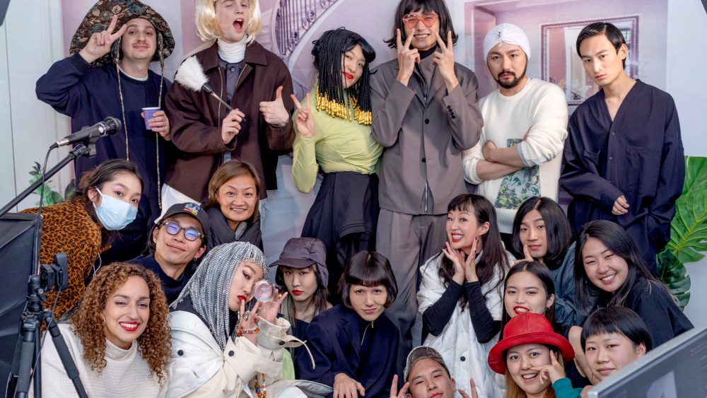 The cast of Ffixxed Studios' online fashion presentation.