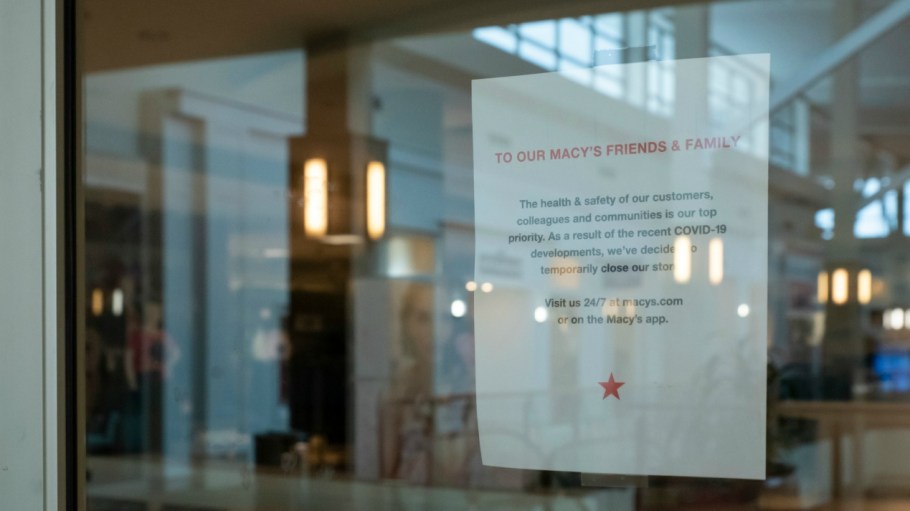 Temporary store closures at Macy's Inc. due to COVID-19 has resulted in the furloughs of nearly 130,000 workers for an unspecified time.