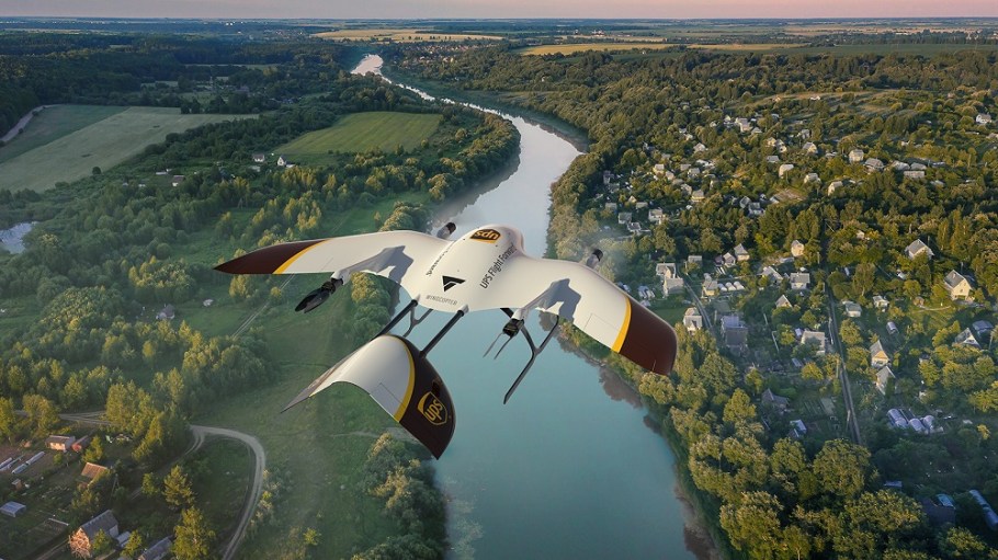 UPS Flight Forward is collaboraing with drone-maker Wingcopter to develop the next generation of package delivery drones.