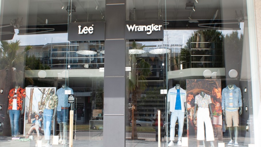 Kontoor Brands' Wrangler and Lee stores closed Wednesday across North America and Europe in response to the global coronavirus pandemic.