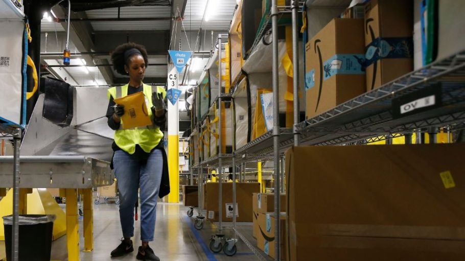To meet a surge in pandemic-driven demand, Amazon is hiring for 100,000 full- and part-time jobs and bumping hourly pay by $2 through April.