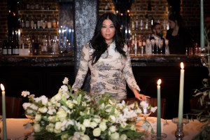 Angie Mar at the Beatrice Inn's one-week takeover in London.