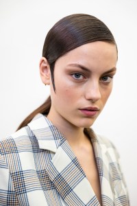 Backstage at Akris RTW Fall 2020