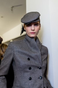 Backstage at Akris RTW Fall 2020
