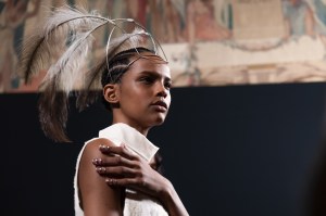 Backstage at Ann Demeulemeester RTW Fall 2020