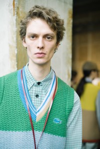 Backstage at Lacoste RTW Fall 2020