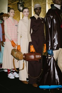 Backstage at Lacoste RTW Fall 2020