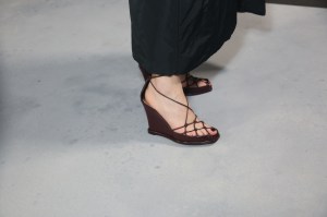 Backstage at Givenchy RTW fall 2020