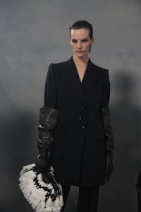 Backstage at Givenchy RTW fall 2020