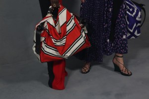 Backstage at Givenchy RTW fall 2020
