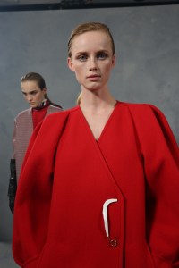 Backstage at Givenchy RTW fall 2020