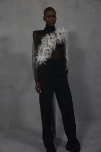 Backstage at Givenchy RTW fall 2020