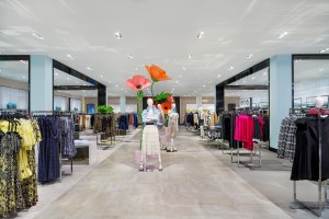A look at the new Bloomingdale's in the Westfield Valley Fair mall.