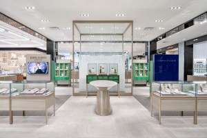 A look at the new Bloomingdale's in the Westfield Valley Fair mall.