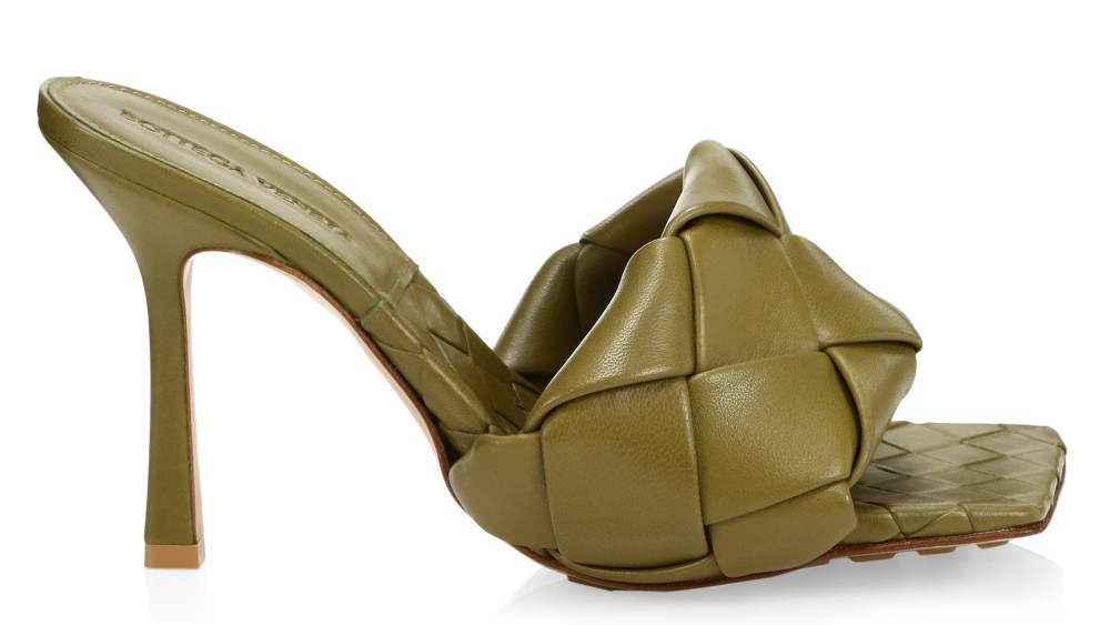 Bottega Veneta Lido leather mules.