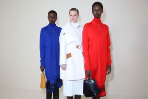 Backstage at Herms RTW Fall 2020