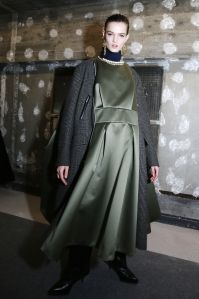 Backstage at Sacai RTW Fall 2020