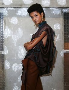 Backstage at Sacai RTW Fall 2020