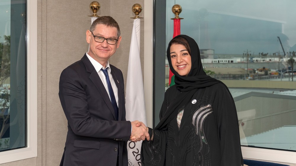 Cyrille Vigneron and Reem Al Hashimy