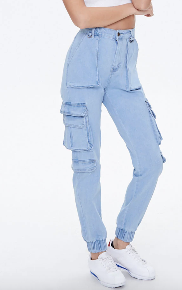 Switch up your sweatpants routine with one of these denim-inspired pants for a small sense of normalcy in these trying times.