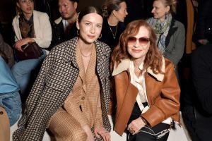 Caitriona Balfe and Isabelle Huppert
