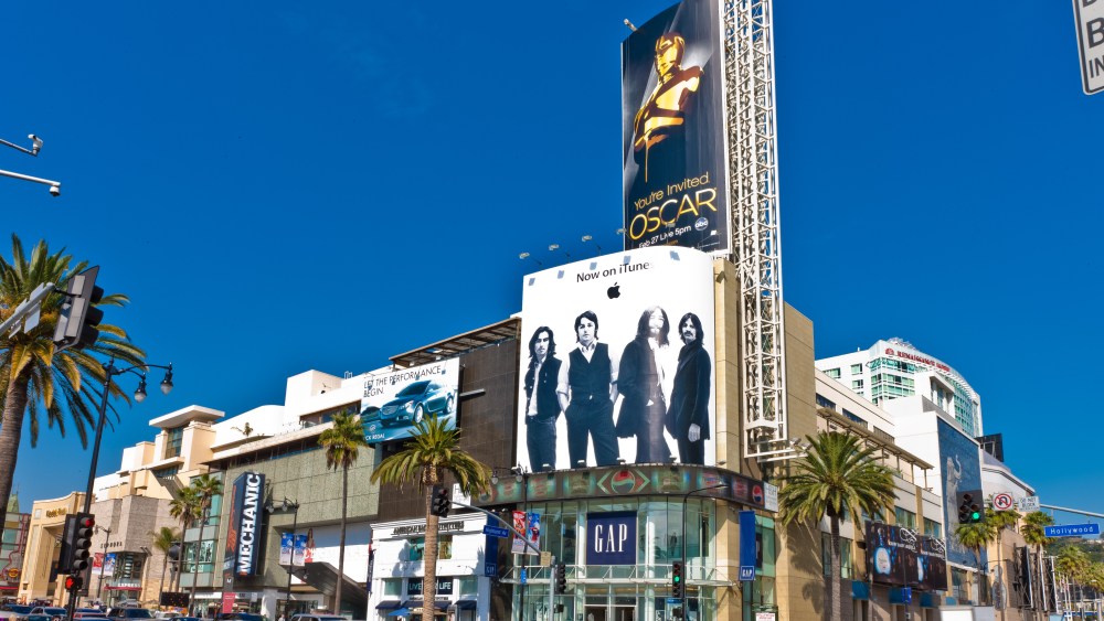 The Hollywood & Highland complex in California.