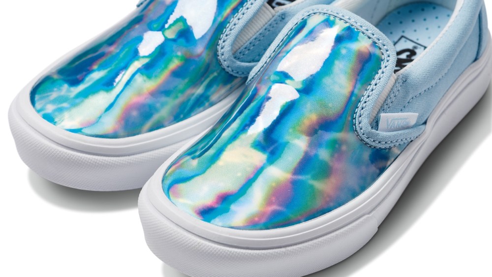A model from Vans' Autism Awareness Collection.