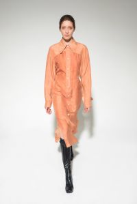 A dress in eco silk by