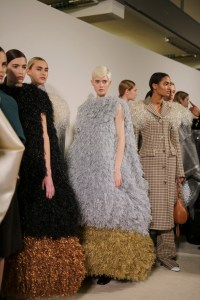 Backstage at JW Anderson RTW Fall 2020