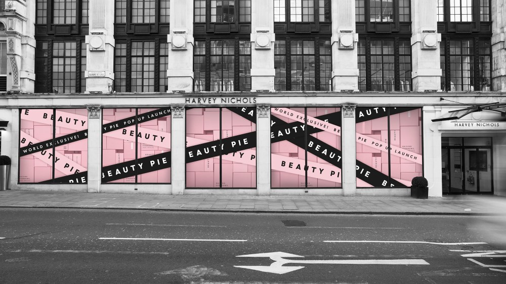 Harvey Nichols x Beauty Pie pop-up