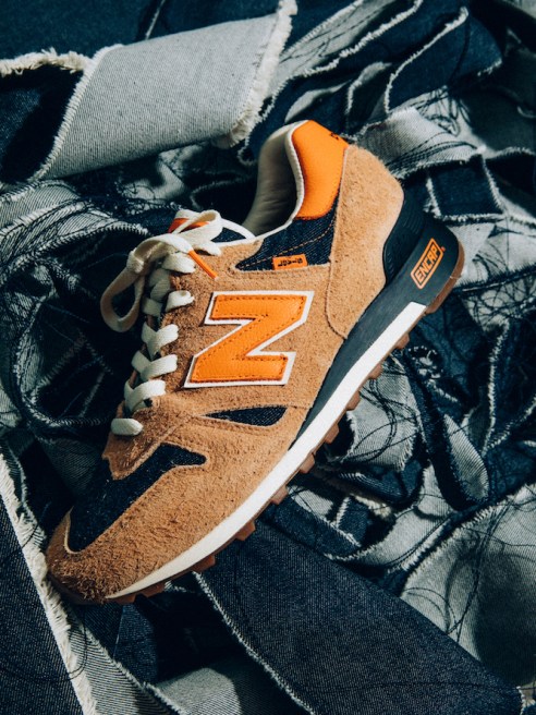 Levi’s and New Balance have teamed up to create a sneaker made with denim from the now-shuttered White Oak mills in Greensboro, N.C. 