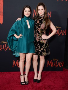Laura Marano and Vanessa Marano
'Mulan' film premiere, Arrivals, Los Angeles, USA - 09 Mar 2020