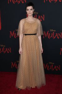 Jaimie Alexander
'Mulan' film premiere, Arrivals, Los Angeles, USA - 09 Mar 2020
Wearing Maria Lucia Hohan
