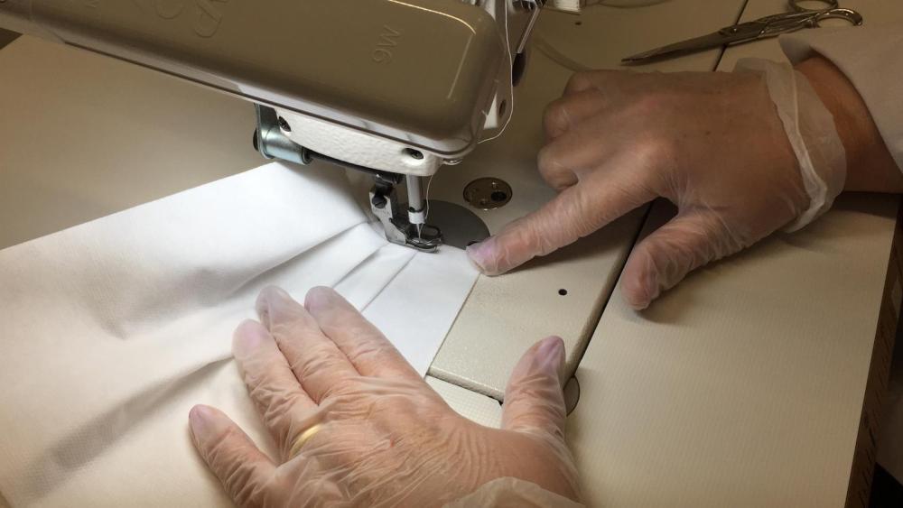 Prada converted its production to supply medical overalls and sanitary masks.